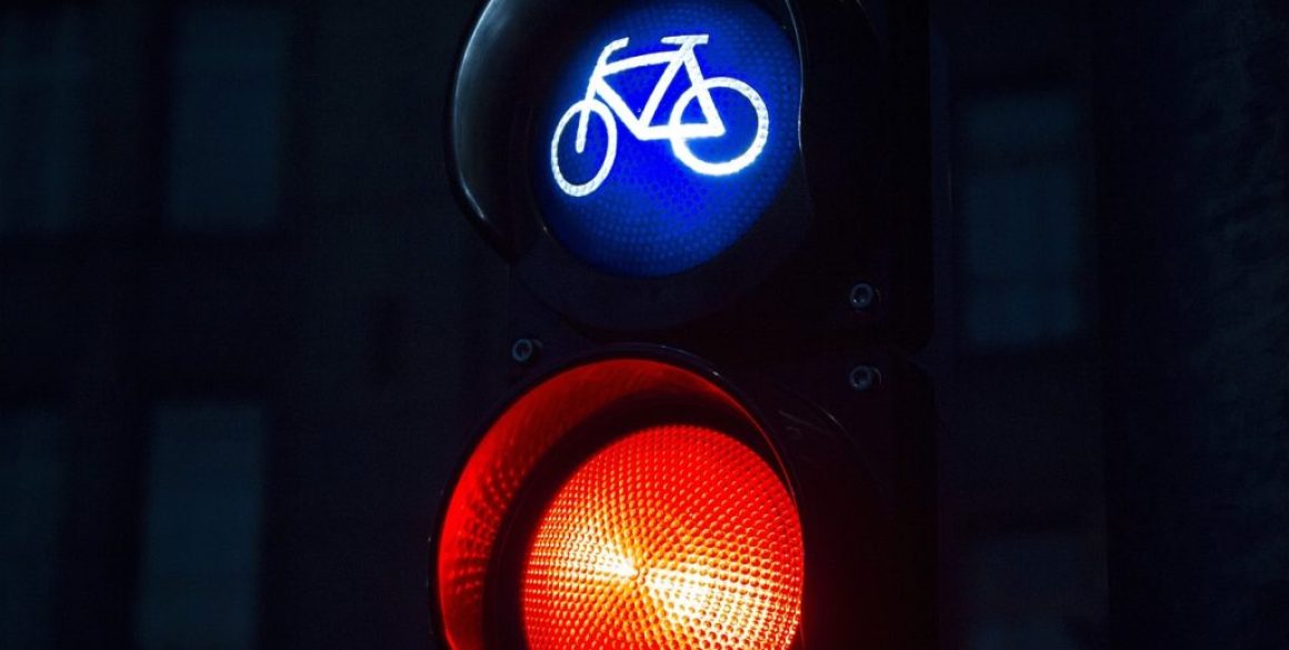 bicycle traffic light red 2367705